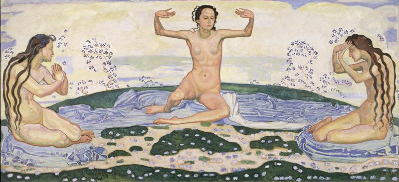 Ferdinand Hodler Le Jour III china oil painting image